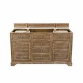 James Martin Vanities Savannah 60in Single Vanity Cabinet, Driftwood 238-104-5311